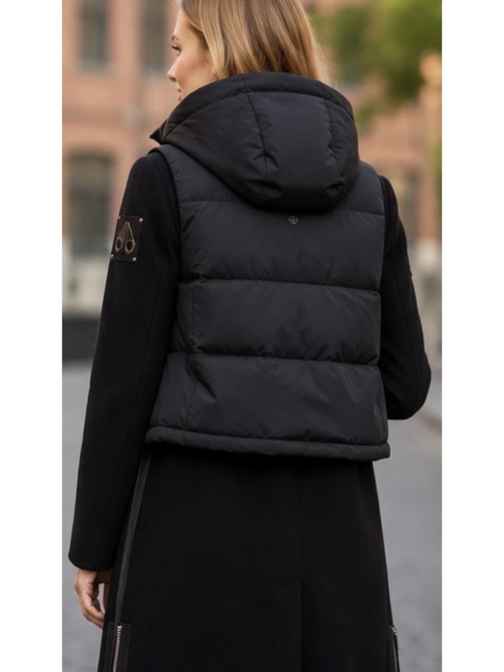 NWT MOOSE KNUCKLES Ranelagh Convertible 3-in-1 Wool Coat + Puffer Vest Sz Sz L - Picture 7 of 16